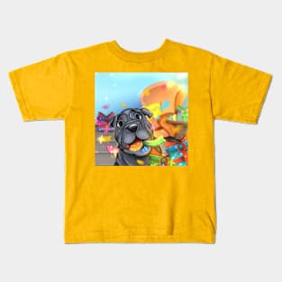 Stitch Loves Christmas! Kids T-Shirt